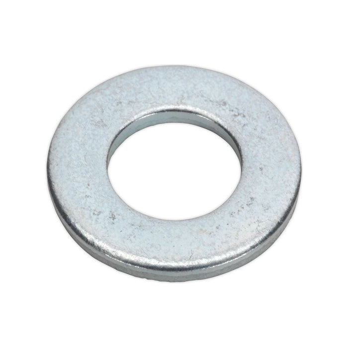 Sealey Flat Washer 3/16" x 7/16" Table 3 Imperial Zinc Pack of 100 FWI106 Sealey - Town Tools 