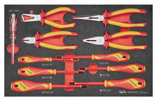 Teng Tools Insulated Plier & Screwdriver Set FOAM3 11 Pieces Teng Tools - Town Tools 