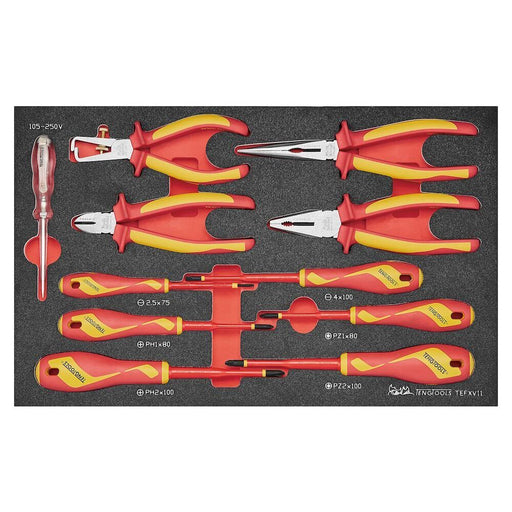 Teng Tools Insulated Plier & Screwdriver Set FOAM3 11 Pieces Teng Tools - Town Tools 