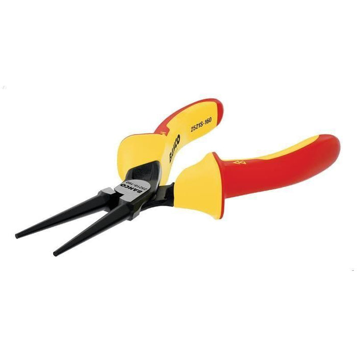 Bahco 2521S ERGO™ Insulated Round Nose Pliers 160mm (6.1/4in) Bahco - Town Tools