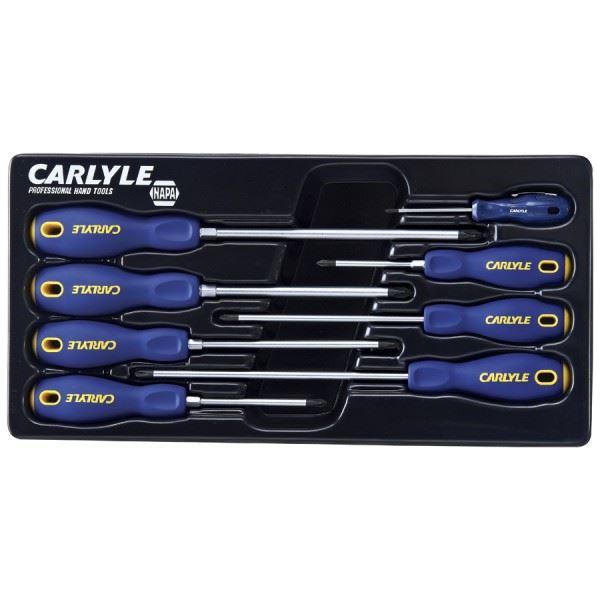 Carlyle Hand Tools Screwdriver Set - Phillips - 8 Piece Caryle Tools - Town Tools 