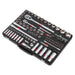Sealey Premier Platinum Premier Platinum Socket Set 1/4" & 1/2"Sq Drive 108pc Sealey Premier Platinum - Town Tools 