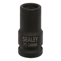 Sealey Brake Caliper Socket 1/2"Sq Drive 14mm 7-Point VS0985