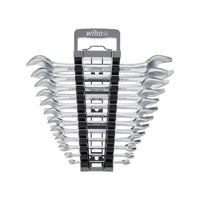 Wiha Double Open-End Spanner Set, 12 Piece