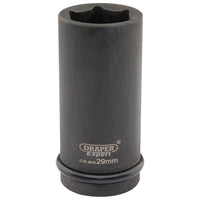 Draper Expert HI-TORQ 6 Point Deep Impact Socket, 3/4" Sq. Dr., 29mm