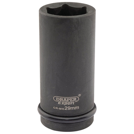 Draper Expert HI-TORQ 6 Point Deep Impact Socket, 3/4" Sq. Dr., 29mm Draper - Town Tools 