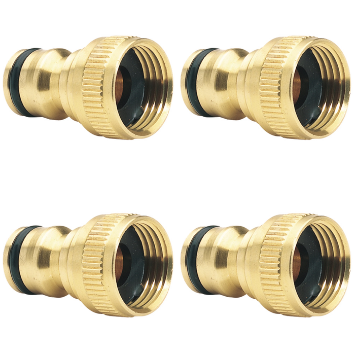 Draper Brass Garden Hose Tap connector 1-3