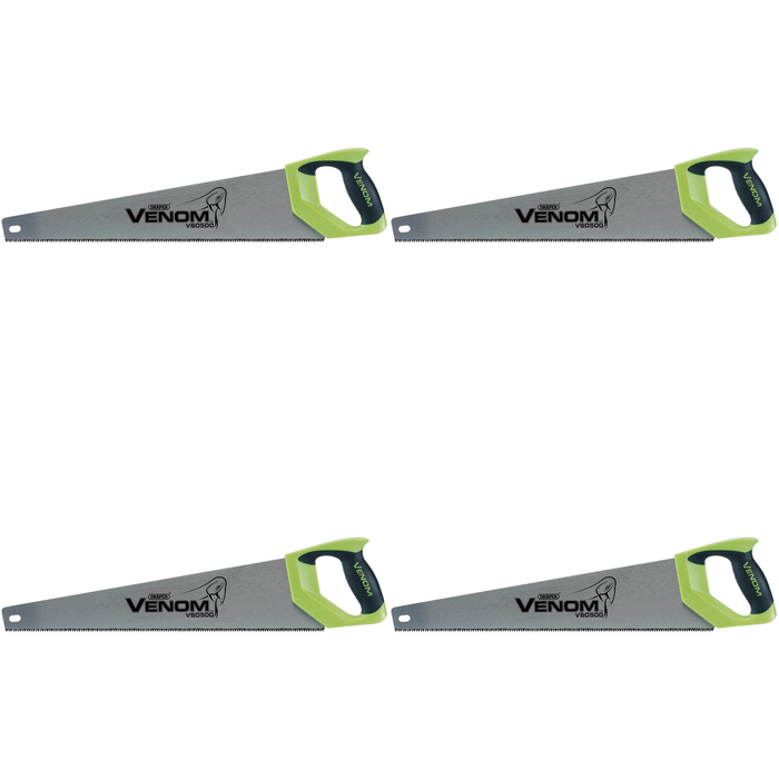 Draper Venom® First Fix Double Ground Handsaw, , 7tpi/8ppi 500-550mm