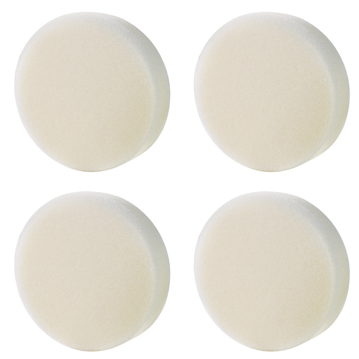 Draper Medium-Light Polishing Pad, , White 80-180mm