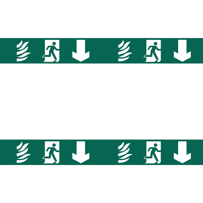 Draper Running Man Arrow Down - SS70