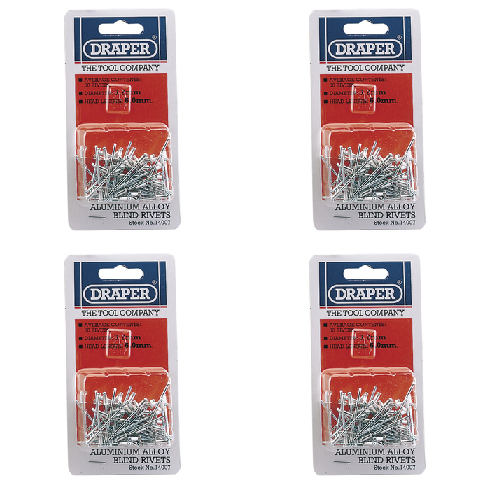 Draper Blind Rivets, 3.2 x (50 Piece) 5.2-15.8mm
