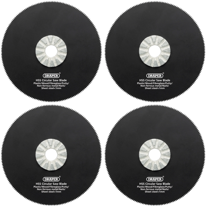 Draper HSS Circular Saw Blade, Diameter, 18tpi 63-88mm
