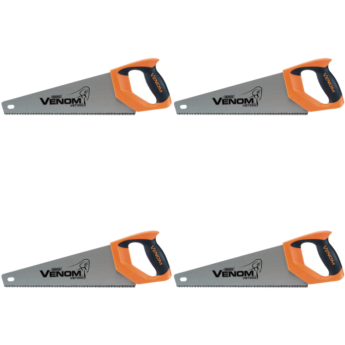 Draper Venom® First Fix Triple Ground Tool Box Saw, 350mm, 7tpi/8ppi - VST350