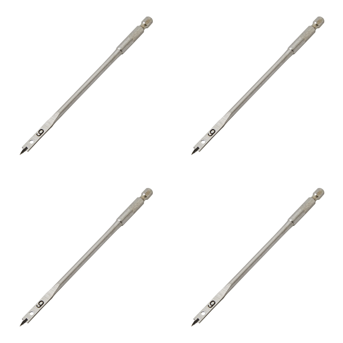 Draper Flat Wood Drill Bit, 6 x 152mm - FB100PB