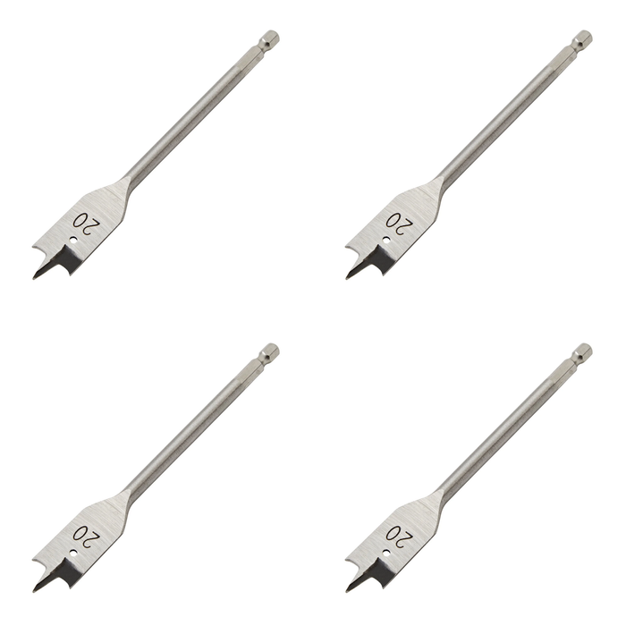 Draper Flat Wood Drill Bit, 20 x 152mm - FB100PB