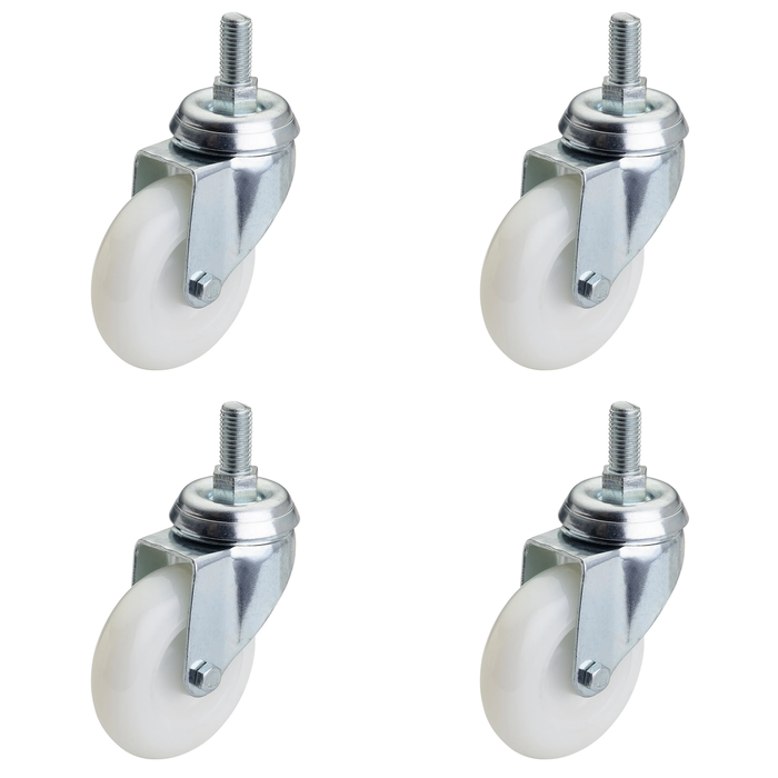 Draper Swivel Bolt Fixing Nylon Wheel, 75mm Diameter, S.W.L. 70kg - 60475B