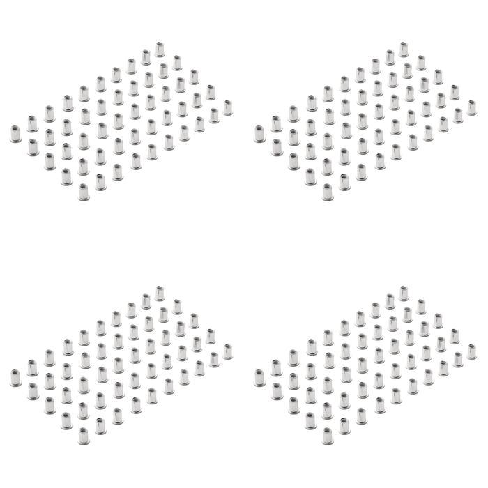 Draper Zinc Plated Threaded Insert Rivet Nuts, (Pack of 50) 0.7-1.5mm