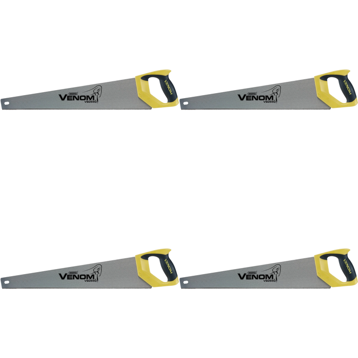 Draper Venom® Second Fix Double Ground Handsaw, , 11tpi/12ppi 500-550mm