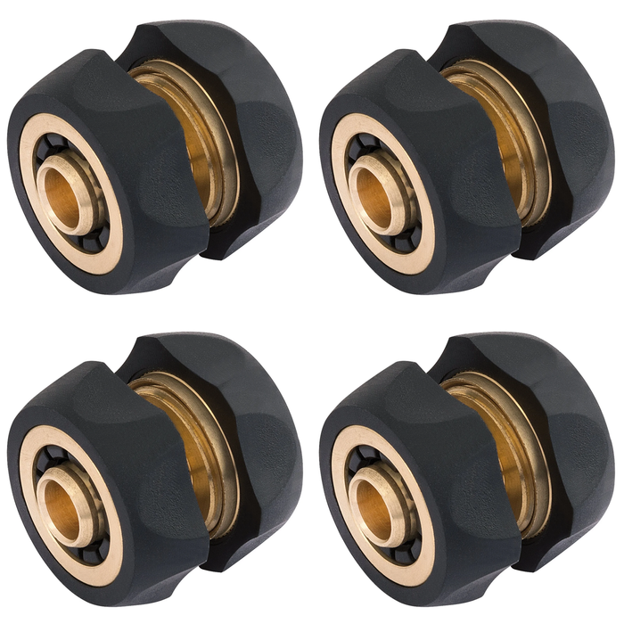 Draper Brass and Rubber Hose Joiner/Mender, 1/2" - GWBR-HM