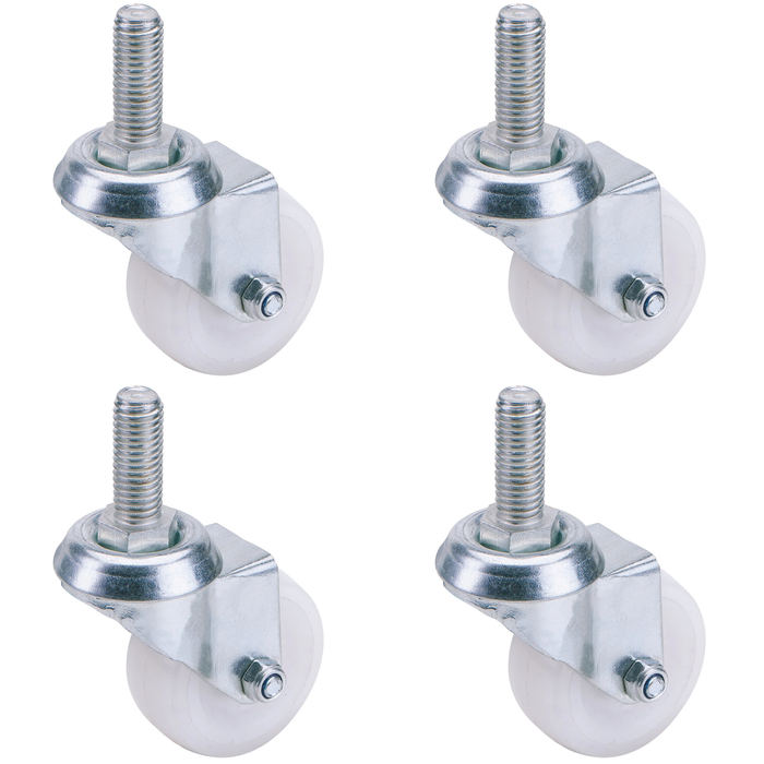 Draper Swivel Bolt Fixing Nylon Wheel, 50mm Diameter, S.W.L. 50kg - 60450B