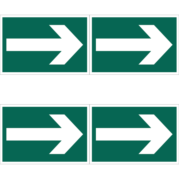 Draper Arrow Symbol' Safety Sign - SS37