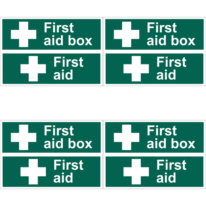 Draper First Aid Box' Safety Sign - SS42