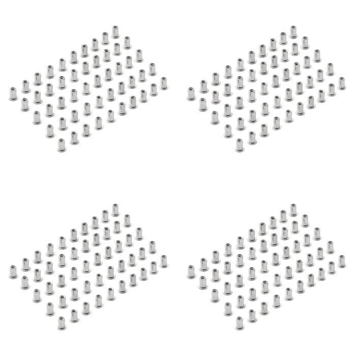 Draper Zinc Plated Threaded Insert Rivet Nuts, (Pack of 50) 0.7-1.5mm