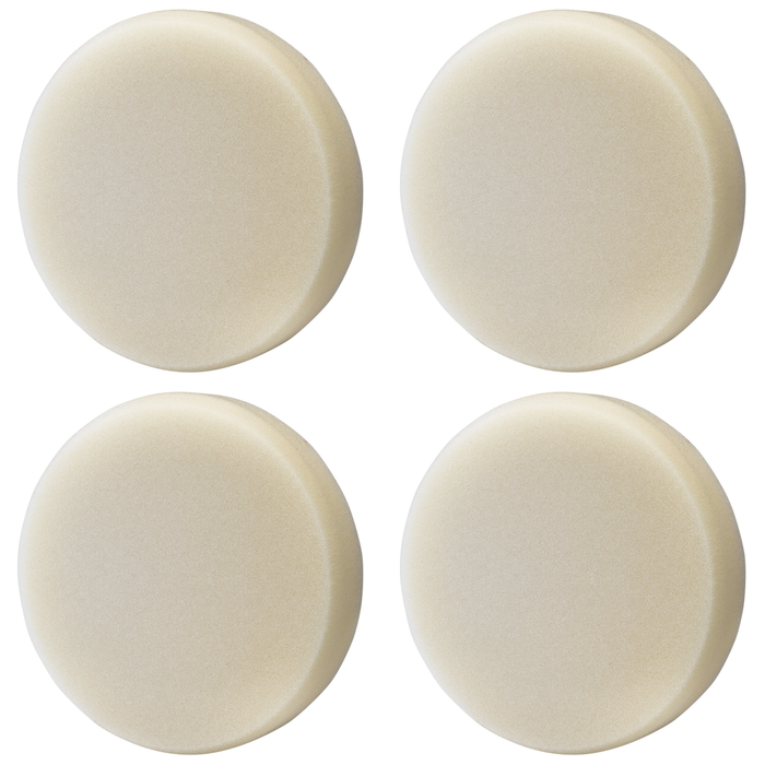 Draper Medium-Light Polishing Pad, , White 80-180mm