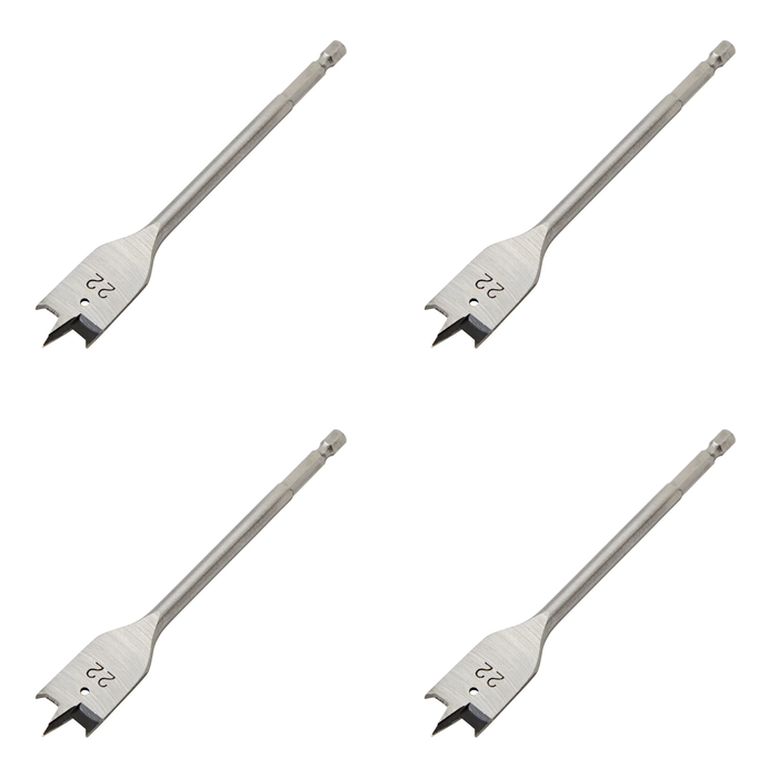 Draper Flat Wood Drill Bit, 22 x 152mm - FB100PB