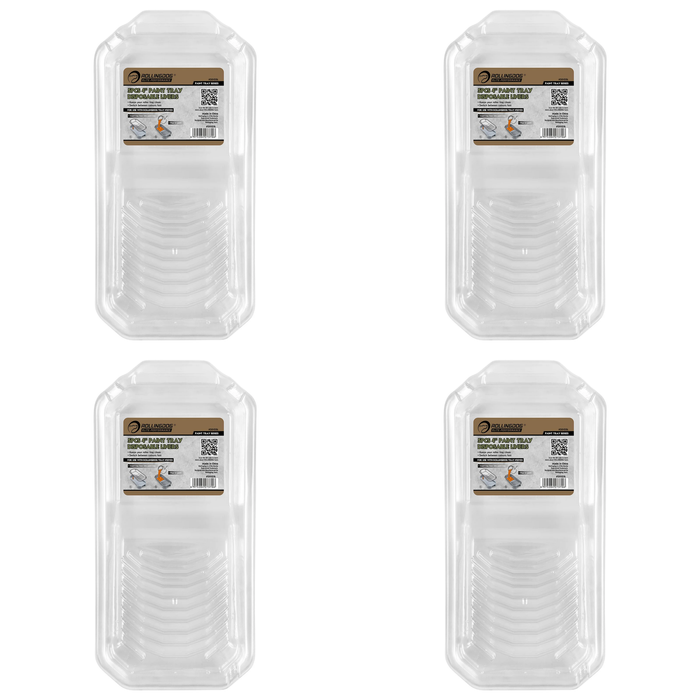 ROLLINGDOG Paint Tray Liners, 4"/100mm (Pack of 5) - 20125L