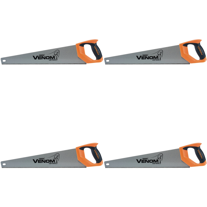Draper Venom® First Fix Triple Ground Handsaw, , 7tpi/8ppi 500-550mm