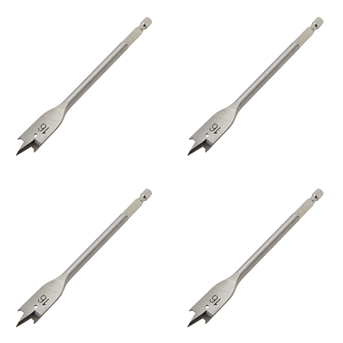 Draper Flat Wood Drill Bit, 16 x 152mm - FB100PB