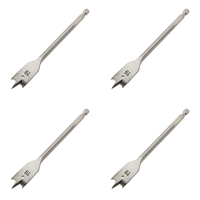 Draper Flat Wood Drill Bit, 19 x 152mm - FB100PB