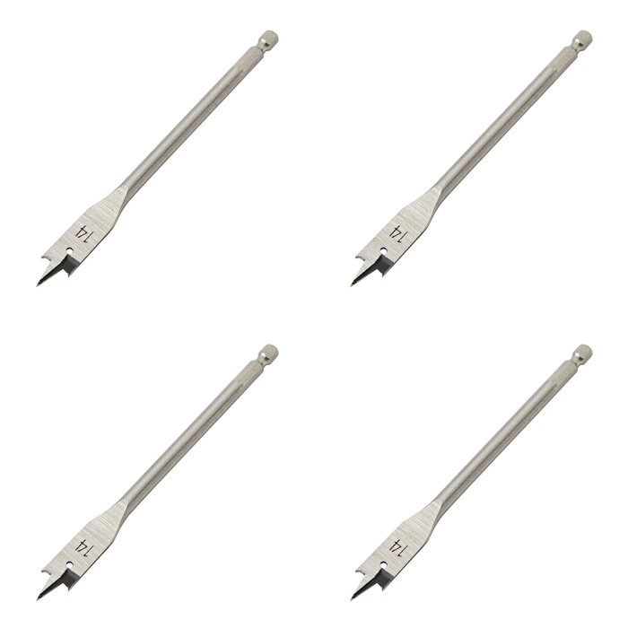 Draper Flat Wood Drill Bit, 14 x 152mm - FB100PB