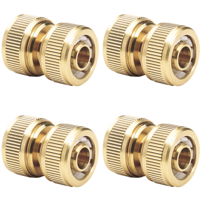 Draper Brass Hose Repair connector 1-3