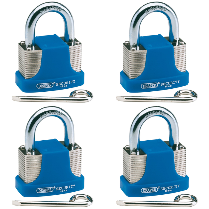 Draper Resettable Combination padlock 40-46mm