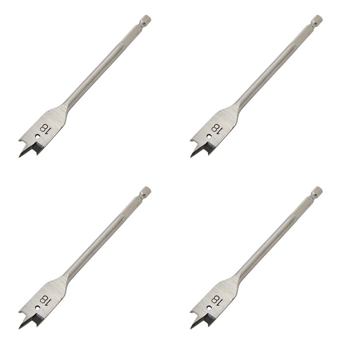Draper Flat Wood Drill Bit, 18 x 152mm - FB100PB