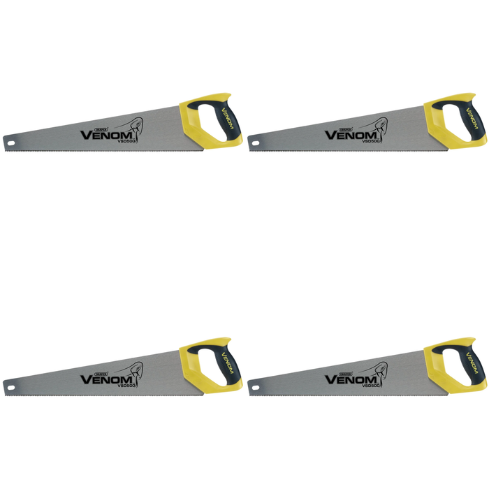 Draper Venom® Second Fix Double Ground Handsaw, , 11tpi/12ppi 500-550mm