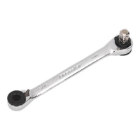 Sealey Ratchet Spanner 1/4"Hex x 5/16"Hex Drive with 1/4"Sq Drive Adaptor AK6967