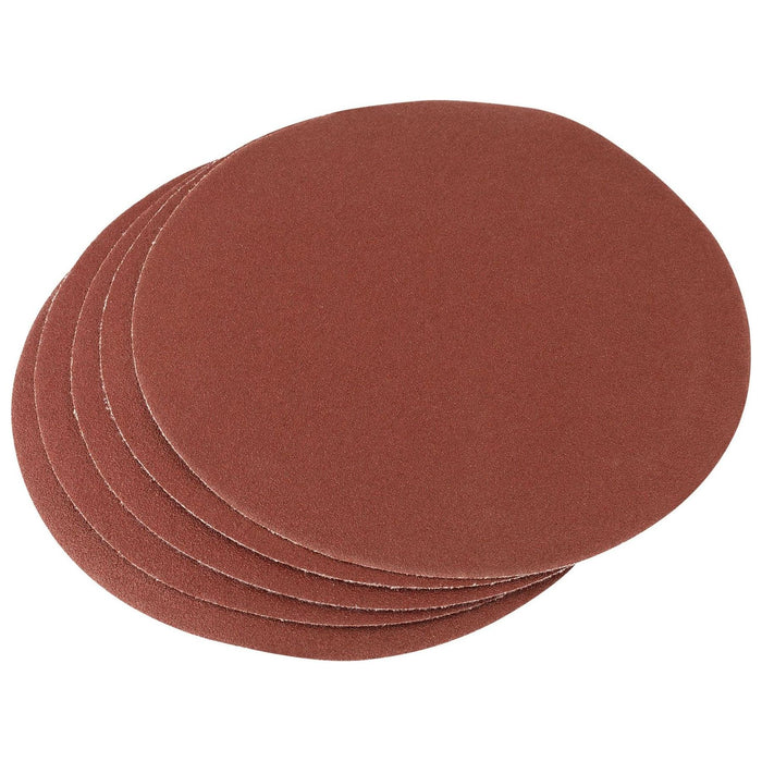 Draper Hook and Eye Backed Aluminium Oxide, 200mm, 100 Grit (Pack of 5) 23358