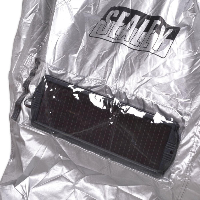 Sealey Motorcycle Cover Large 2460 x 1050 x 1370mm MCL Sealey - Town Tools 