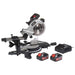 Trend T18S/MS184S2 Mitre Saw 18V 2 x 5.0Ah Li-ion Trend - Town Tools