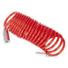 Sealey PE Coiled Air Hose 5m x5mm with Couplings SA305 Sealey - Town Tools 