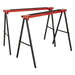 Sealey Fold Down Trestles Pair 100kg Capacity per Trestle FDT2 Sealey - Town Tools 