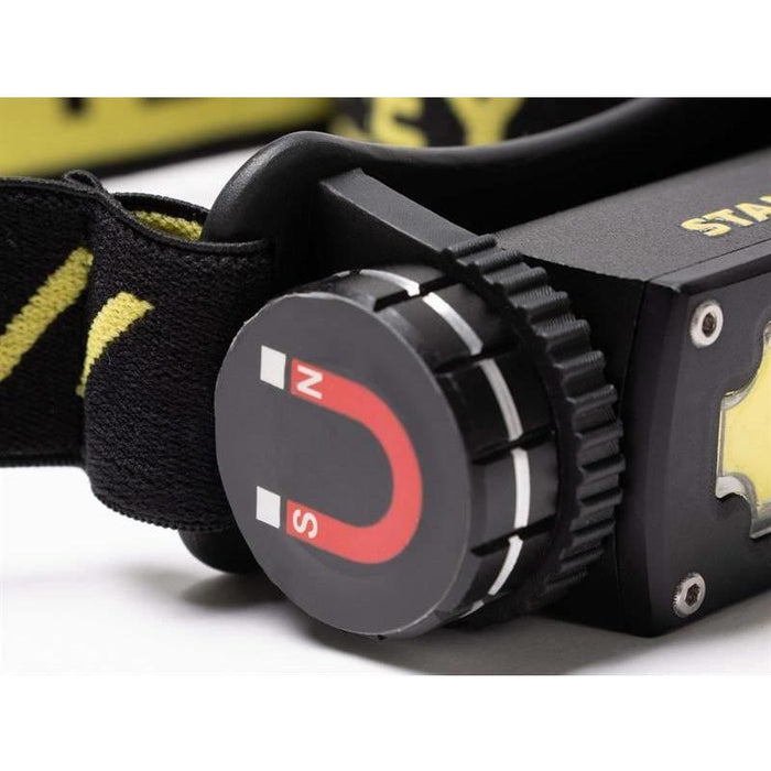 Stanley® Lighting Magnetic Head Torch 300 Lumens STANLEY® Lighting - Town Tools
