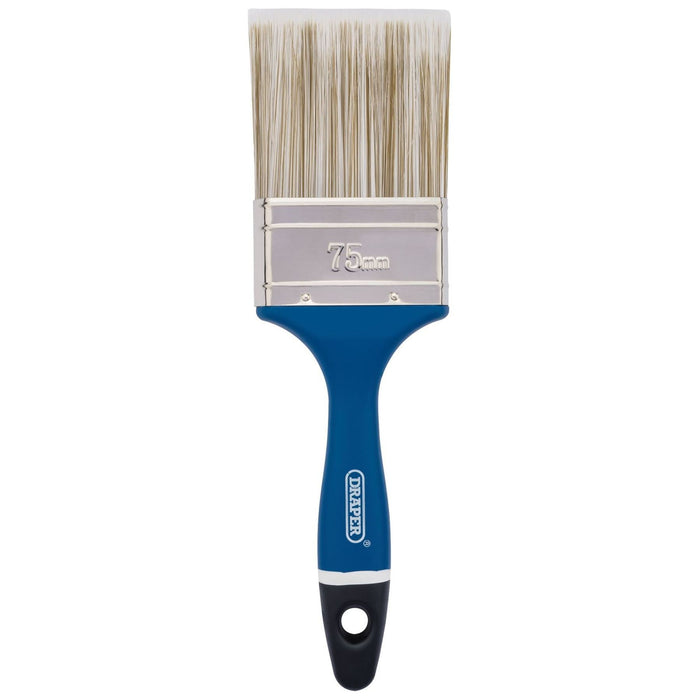 Draper Soft Grip Handle Paint-Brush, 75mm, 3" 82493 Draper - Town Tools 