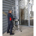 Sealey Telescopic Ladder 11-Tread Aluminium - BS EN 131 ATL11 Sealey - Town Tools 
