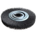Lessmann Wheel Brush D250mm x W30-35 x 100 Bore Steel Wire 0.30 + Adaptors Set 4 +1 Lessmann - Town Tools