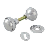 Yale Locks P405 Rim Knob Chrome Finish