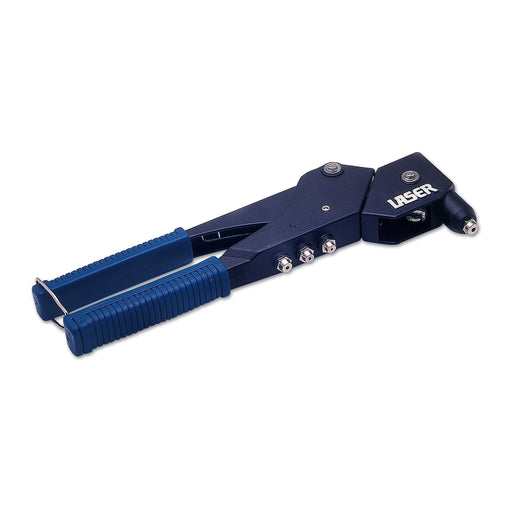 Laser Swivel Head Standard Riveter with 30 Rivets 0686 Laser - Town Tools 